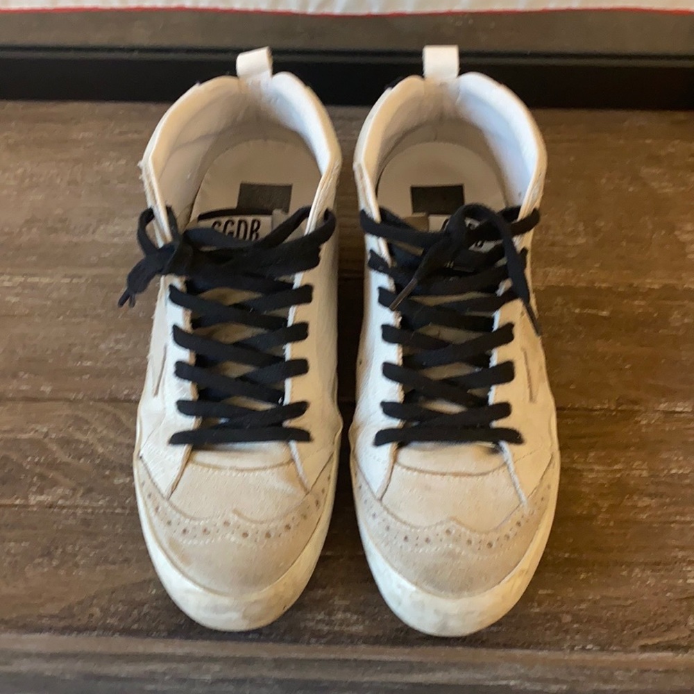 Golden goose mid rise sneakers